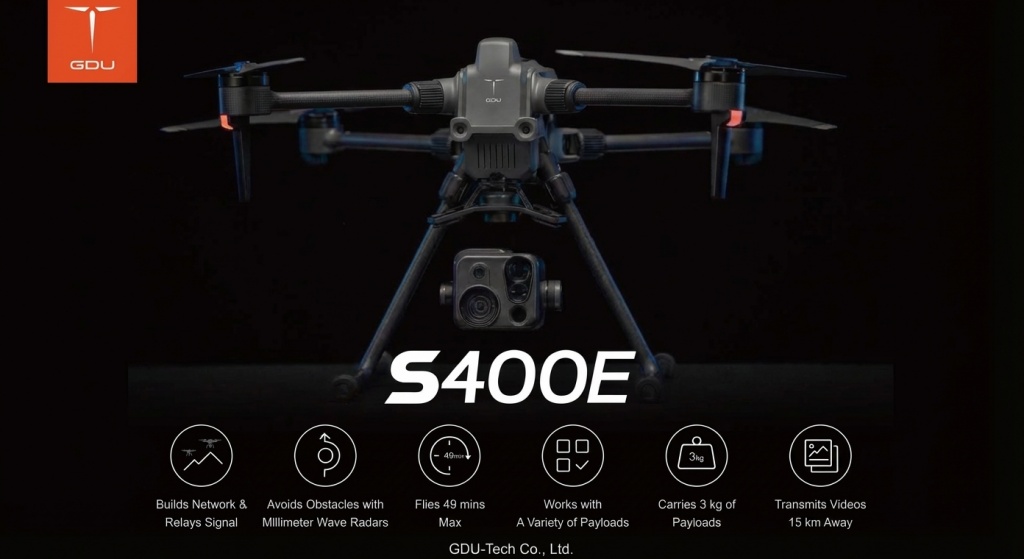 S400E Drone Hero Image Display